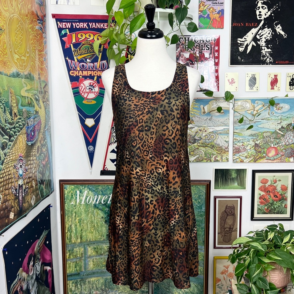 Vintage Leopard Dress